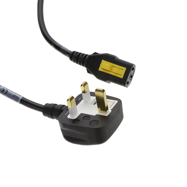 UK CORDSET 10A 4.0M, V-LOCK