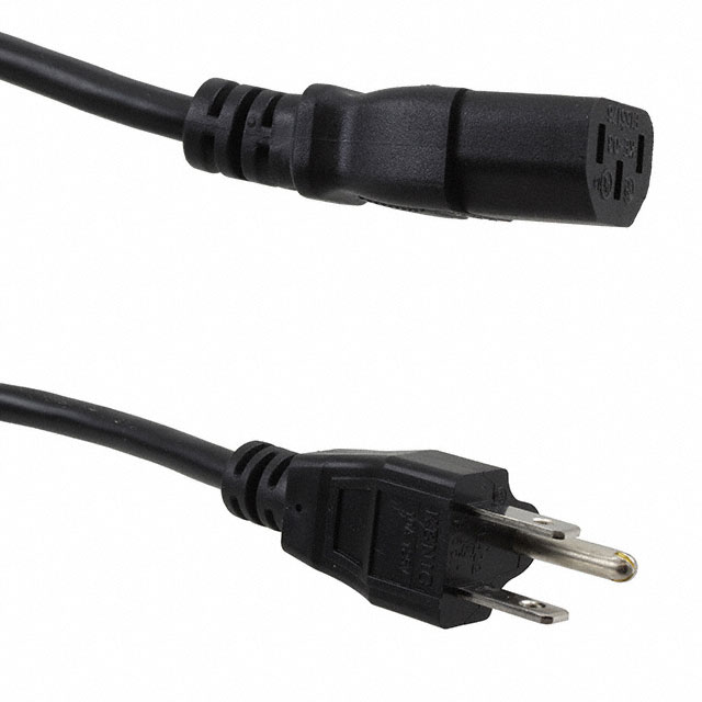 CORD 18AWG NEMA5-15P - IEC320 6'