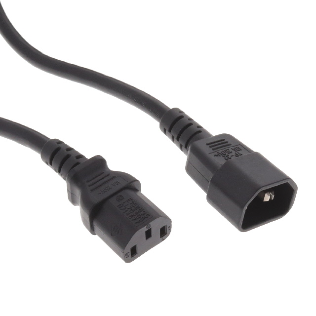 CORD 18AWG IEC 320-IEC32020.28'