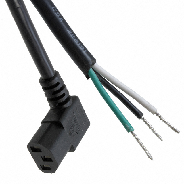 CORD 16AWG IEC320 RA - CBL 9.84'