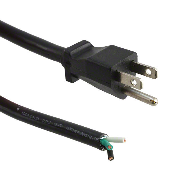 CORD 14AWG NEMA5-15P - CBL 4.92'