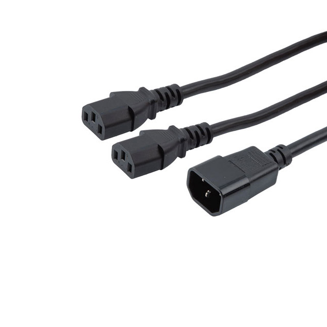 C14 - 2C13 SPLIT POWER CORD, 10A