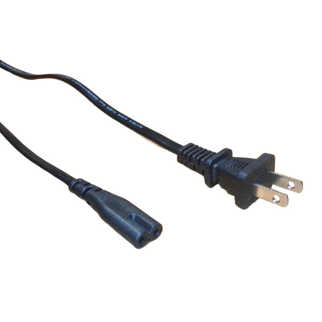 CORD 18AWG NEMA 1-15P - C7 3.94'