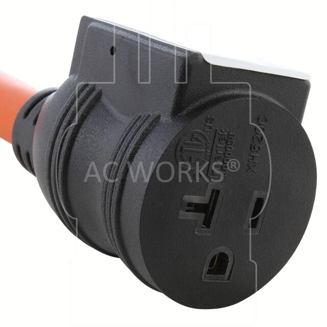 1FT NEMA 5-20 Outlet Extender