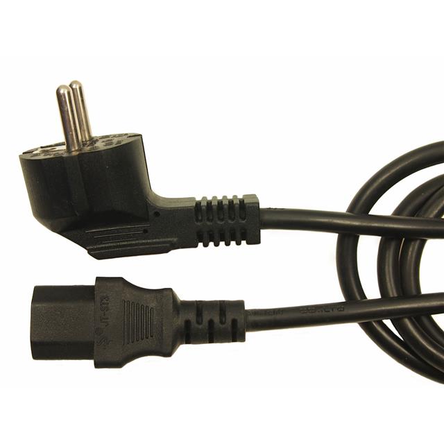 RA SCHUKO TO IEC 2.5M BLACK