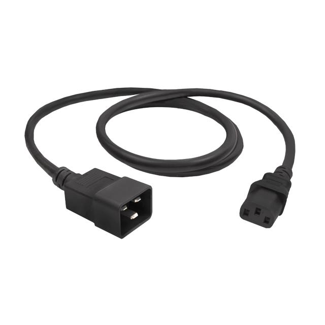 POWER CORD IEC320 C13/C20 2FT