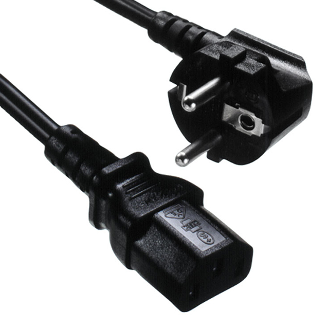 CORD CEE 7/7 RA - IEC320-C13 6'