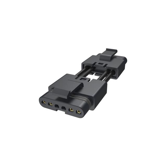 6 POSITION,PLUG TO PLUG,SOCKET,D