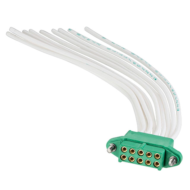 CBL ASS 3MM F 10POS DUAL 450MM