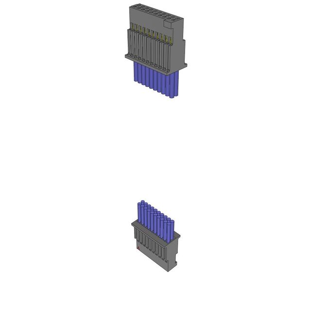 DOUBLE ROW DISCRETE WIRE ASSEMBL