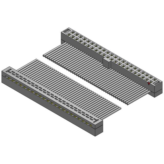 2MM DOUBLE ROW FEMALE IDC ASSEMB