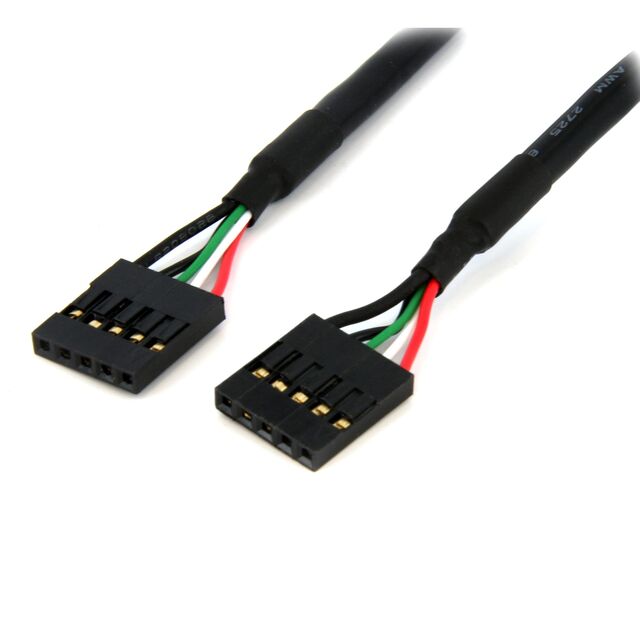 24" 5 PIN USB IDC HEADER CABLE