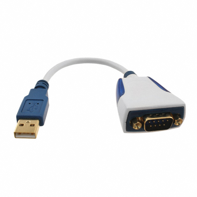 CABLE USB RS232 EMBEDED 10CM LED