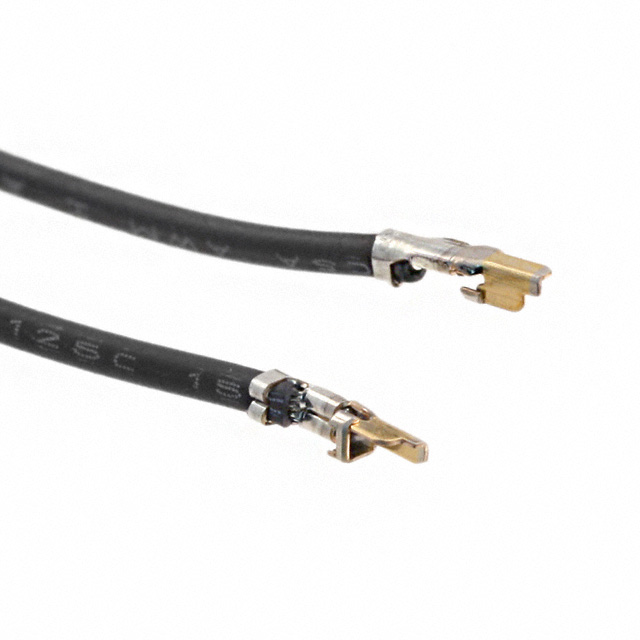 CBL ASSEM DF59 22AWG DBL 12 BLK