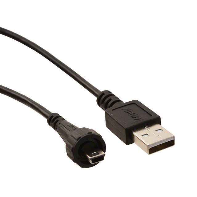 CBL USB2.0 A PLG-MIN B PL W/COUP