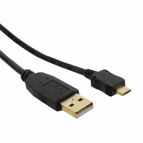 CBL USB2.0 A PLG-MCR B PLG 9.84'