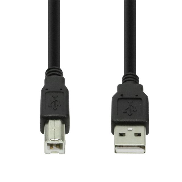 CBL USB2.0 A PLUG TO B PLUG 6'