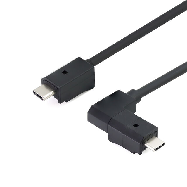 USB 4.0 TYPE C CABLE, MALE (RIGH