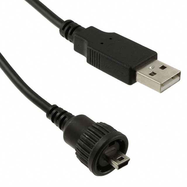 CBL USB2.0 A PLG-MIN B PL W/COUP