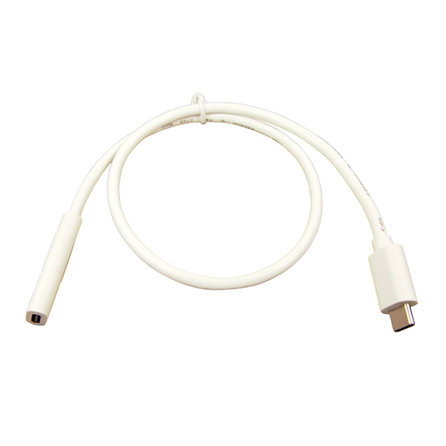 USBC 3.1 CABLE M-F 0.5M WHITE