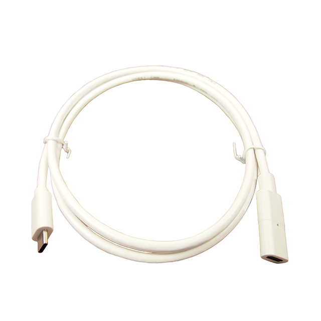 USBC 3.1 CABLE M-F 1M WHITE