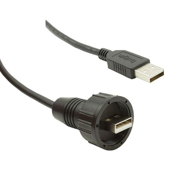 CBL ASSEM USB2.0 A M-M 0.5M