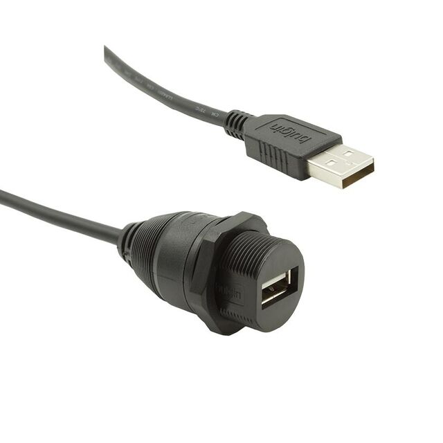 CBL USB2.0 PNL MNT A F-A M 2M