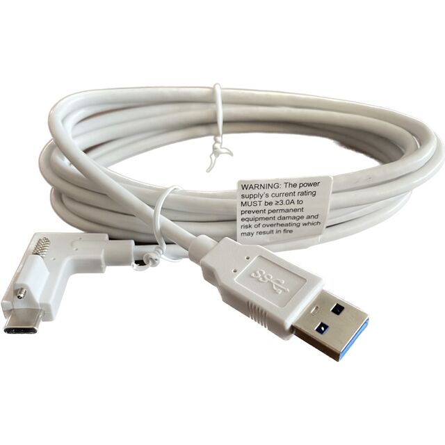 CABLE A PLUG TO C PLUG 6.56'