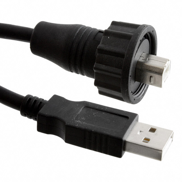 CBL USB2.0 A PLUG TO B PLG 6.56'