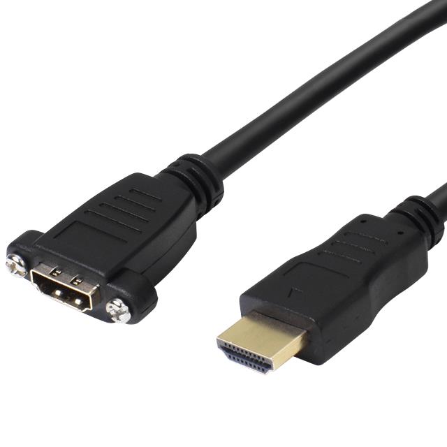 CABLE HDMI MALE/FEMALE PNL 6FT