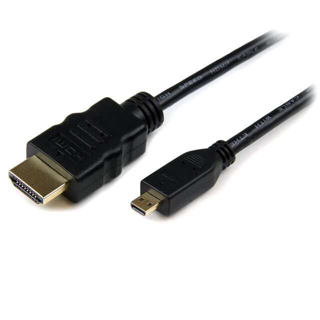 3 FT HDMI TO HDMI MICRO CABLE