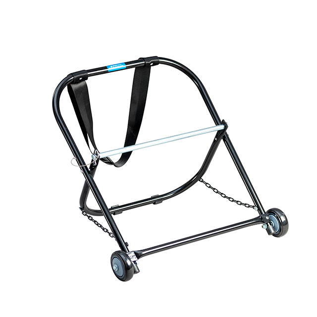 STEEL CABLE CADDY WITH WHEELS &