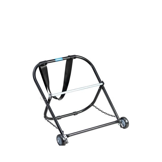 STEEL CABLE CADDY WITH WHEELS &