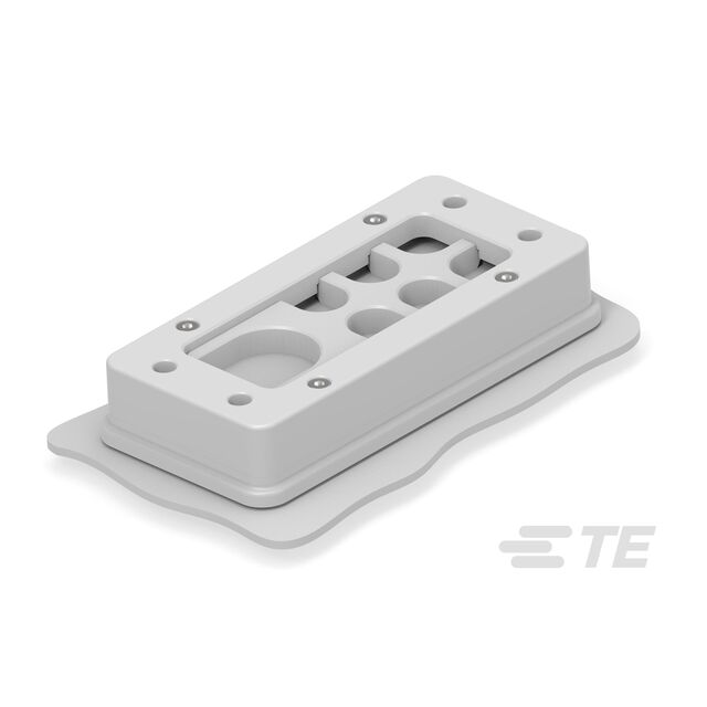 GROMMET ENTRY PLATE PA6 GRAY