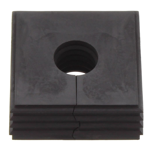 FRAME GROMMET SPLIT 0.591" BLK