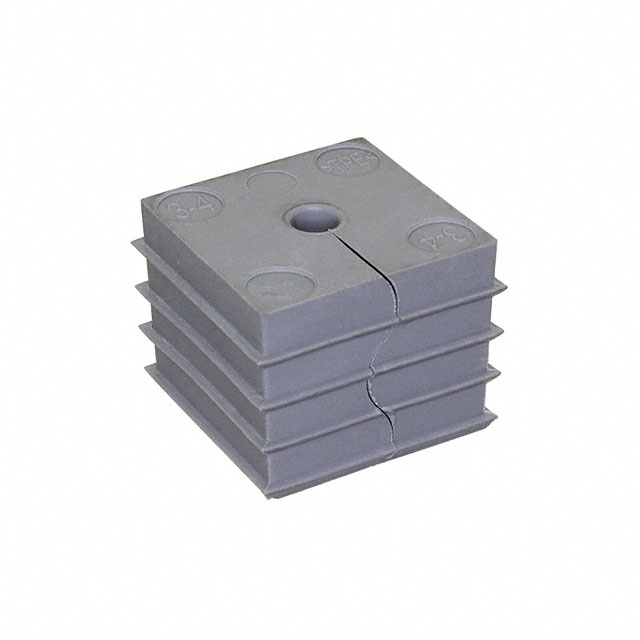 FRAME GROMMET SPLIT TPE GRAY