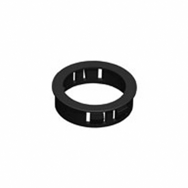 BUSHING 0.187" PA66 BLACK
