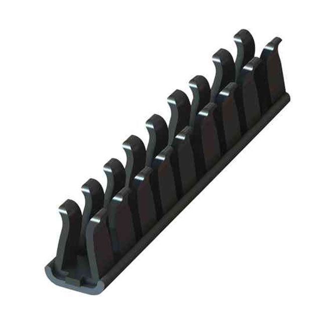 GROMMET EDGE SLOT SS BLACK