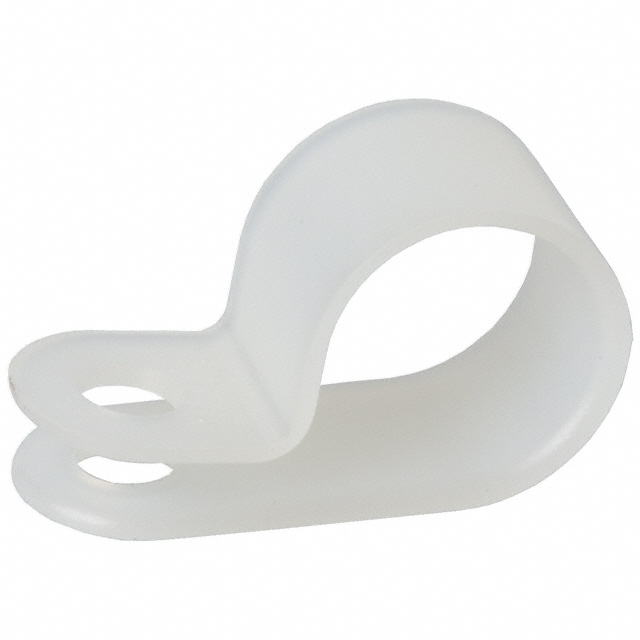 CBL CLAMP P-TYPE WHITE FASTENER