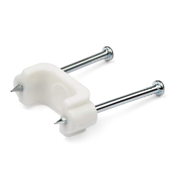 2 NAIL CABLE CLIPS