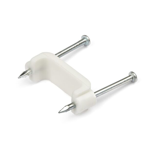 2 NAIL CABLE CLIPS
