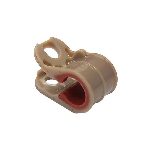 CBL CLAMP P-TYPE BEIGE FASTENER