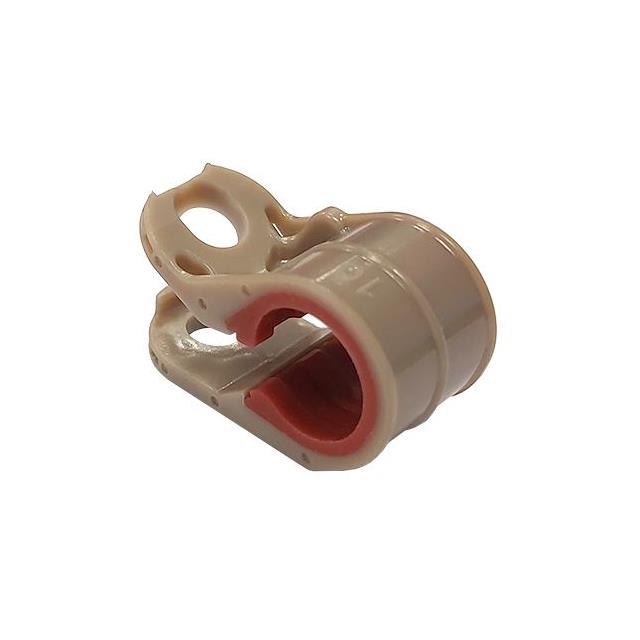 CBL CLAMP P-TYPE BEIGE FASTENER