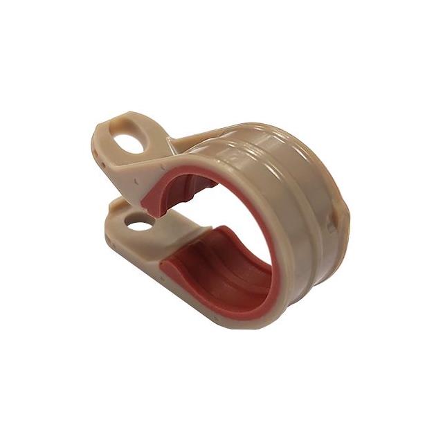 CBL CLAMP P-TYPE BEIGE FASTENER