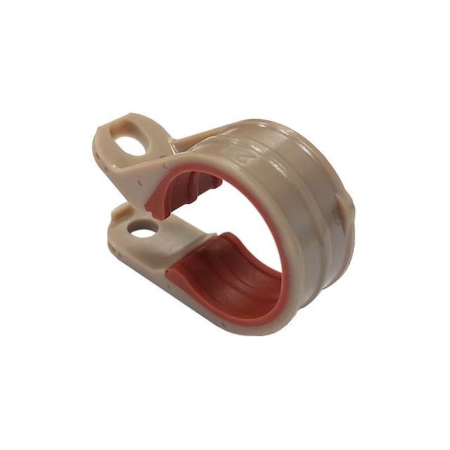 CBL CLAMP P-TYPE BEIGE FASTENER