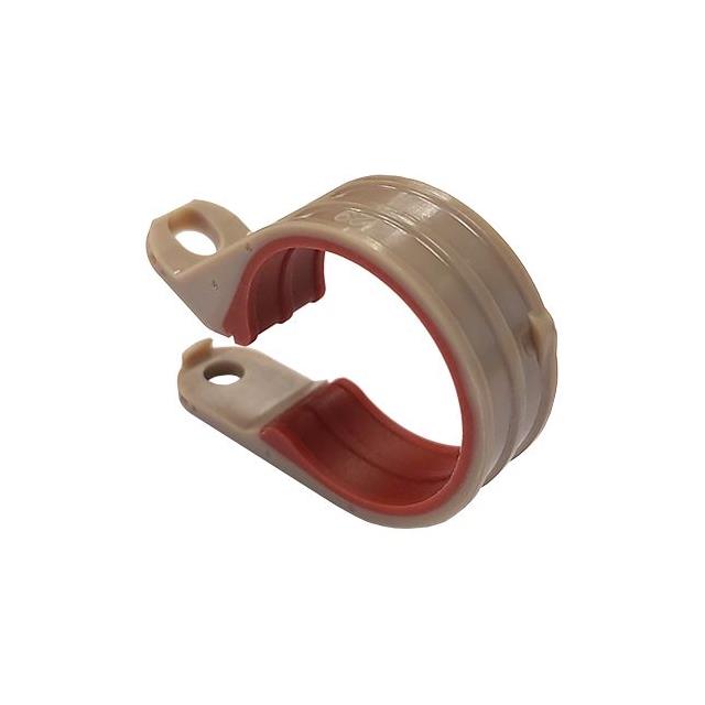 CBL CLAMP P-TYPE BEIGE FASTENER