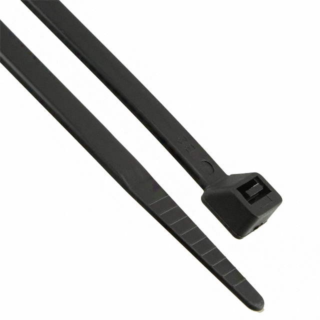 CBL TIE LOCKING BLK 120LB 8.66"