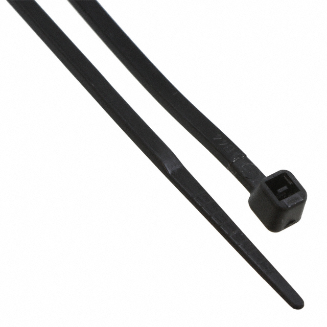 CBL TIE LOCKING BLACK 18LB 7.87"