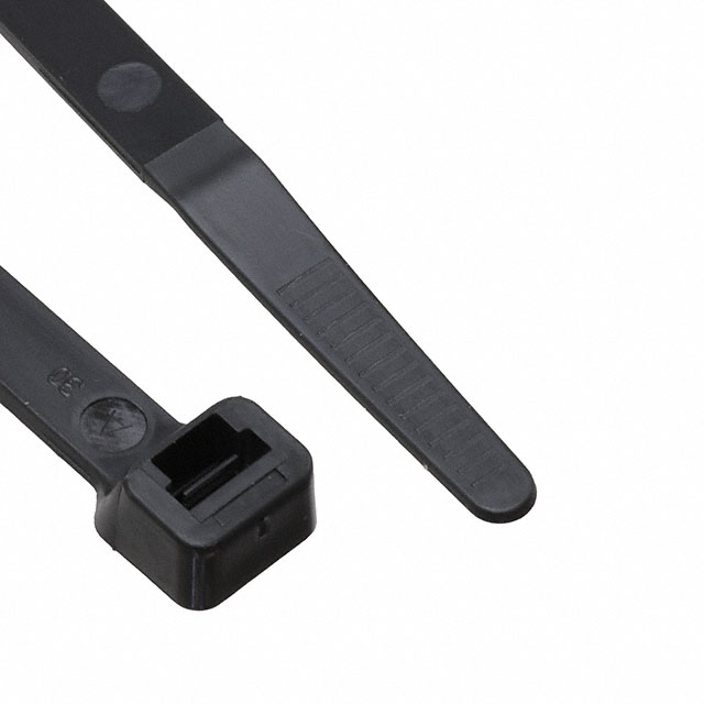 CBL TIE LOCKING BLK 50LB 11.25"