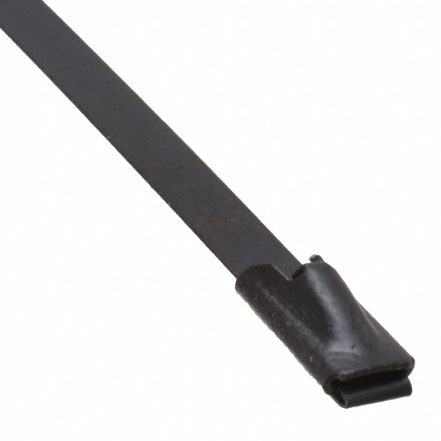 CBL TIE LOCKING BLK 300LB 7.87"